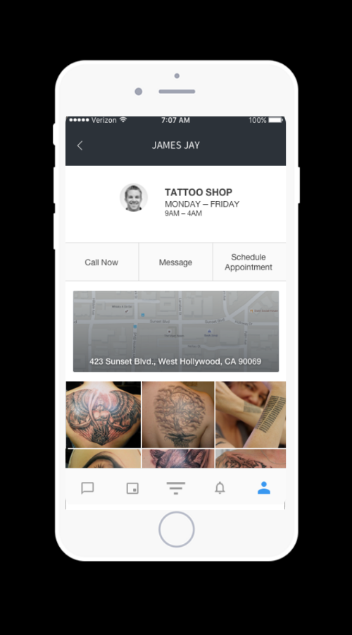 Tattoo planet - On-demand Tattoo Services App screenshot 2